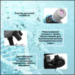 Микроскоп пластиковый RIFRAY/детский /оптический микроскоп/портативный микроскоп/Детский микроскоп-2