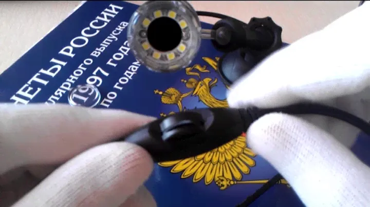 USB микроскоп из Китая для монет