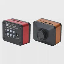 🛍 Микроскоп 4K UHD 60FPS с камерой, 200X, с парафокальным объективом, промышленный электронный цифровой микроскоп для ремонта телефонов, пайки печатных плат