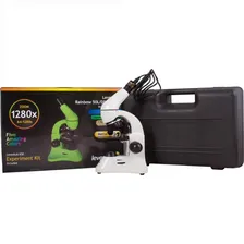 Микроскоп цифровой LEVENHUK Rainbow D50L PLUS, 2 Мпикс, Moonstone\Лунный камень 69056