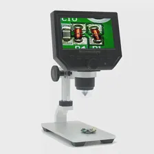 1-600x 3,6 МП USB Цифровой электронный микроскоп Портативный 8 светодиодный VGA микроскоп с 4,3 "HD OLED экраном для ремонта печатных плат Материнских плат