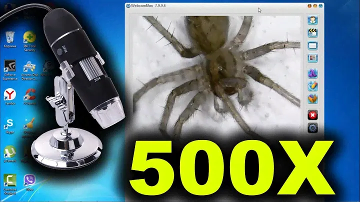 🔌USB МИКРОСКОП / USB MICROSCOPE 500X🔬 !!!! Aliexpress