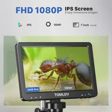 Цифровой микроскоп Elikliv DM9 Pro 1200X HDMI с 7-дюймовым IPS-экраном 16MP микроскоп для пайки монет и электроники 32G для Windows Mac (art.: 3920c11eb9e8e)