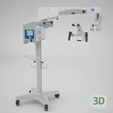 3D-модель Стоматологический микроскоп "Opmi proergo zeiss"