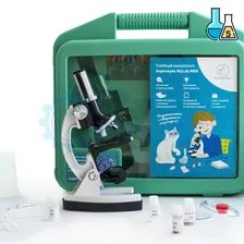 Детский микроскоп в кейсе Supereyes MyLab M10, 100x-1200x (с опытами и 5 микропрепаратами)
