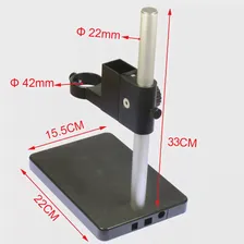Цифровой промышленный микроскоп USB 5MP HD 11,1 inche, настольная подставка 100X, объектив с-образным креплением, 40 светодиодов, для ремонта пайки (art.: 79a83cac7)