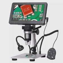 Микроскоп DM9 1200X с 7-дюймовым экраном, монетный микроскоп, ЖК-цифровой микроскоп Elikliv 1080P с проводным пультом дистанционного управления