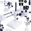 ТРИНОКУЛЯРНЫЙ СТЕРЕОСКОПИЧЕСКИЙ МИКРОСКОП 7-45x TECHREBAL 10HW РУЧНОЙ КРАН