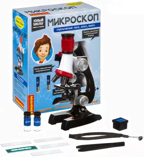 Микроскоп (100X,400X,1200X) (ВВ4200)-1