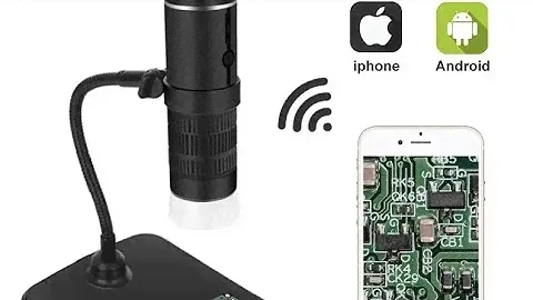 Обзор цифровой микроскоп USB Wi Fi  HD 1080P// Микроскоп с Aliexpress 1000X