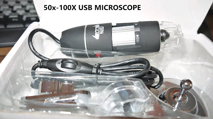 Обзор цифрового USB-микроскопа с увеличением 50-500 раз