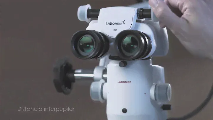 Labomed Prima DNT Microscope Demo (Spanish)