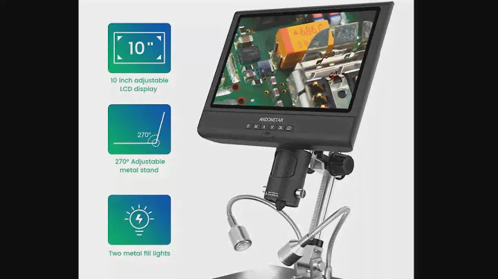 ОТЛИЧНЫЙ МИКРОСКОП С АЛИЭКСПРЕСС Andonstar AD209 10 inch Digital